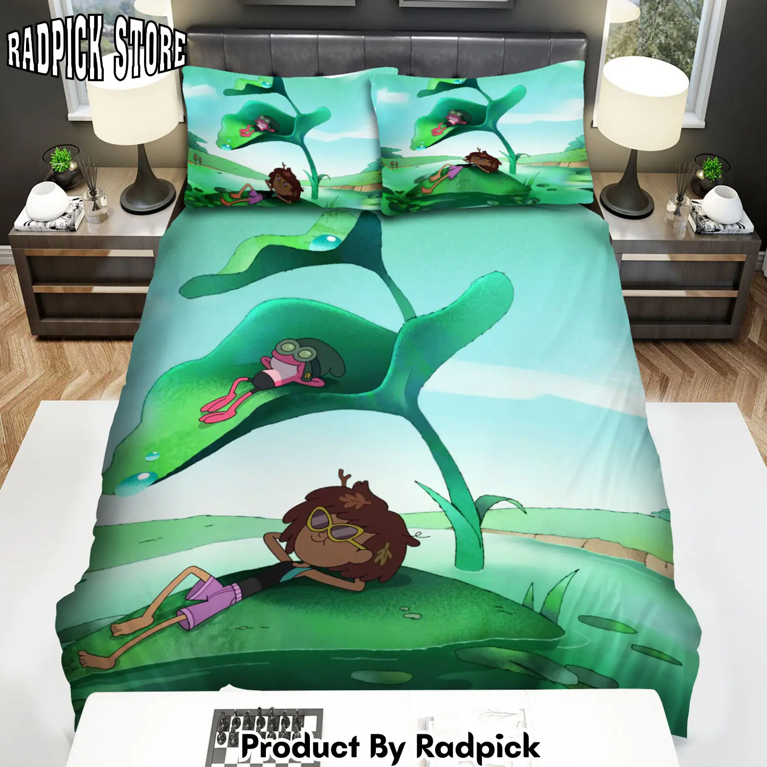 Radpick amphibia anne and sprig sunbathing bed sheets spread duvet cover bedding sets rp3278803